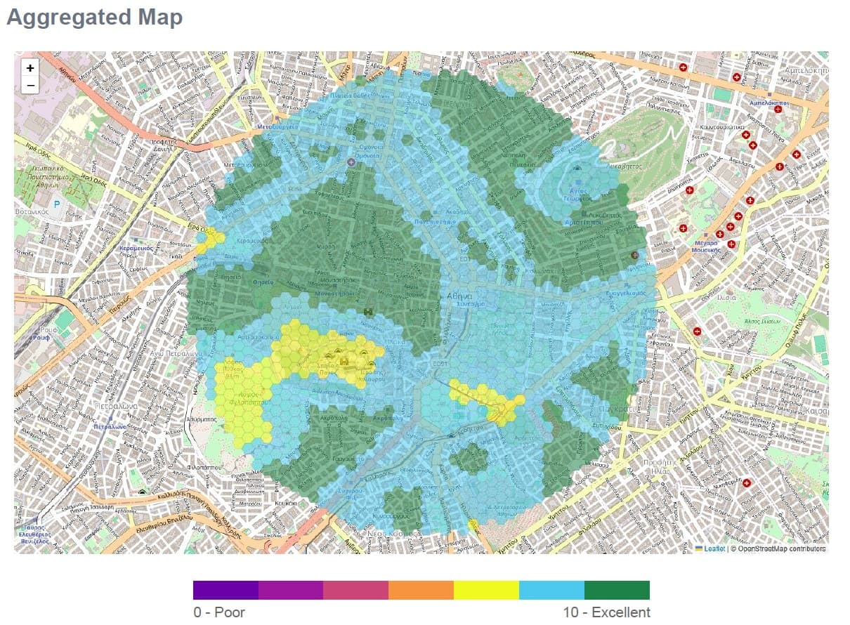 Plaka Aggregated Map