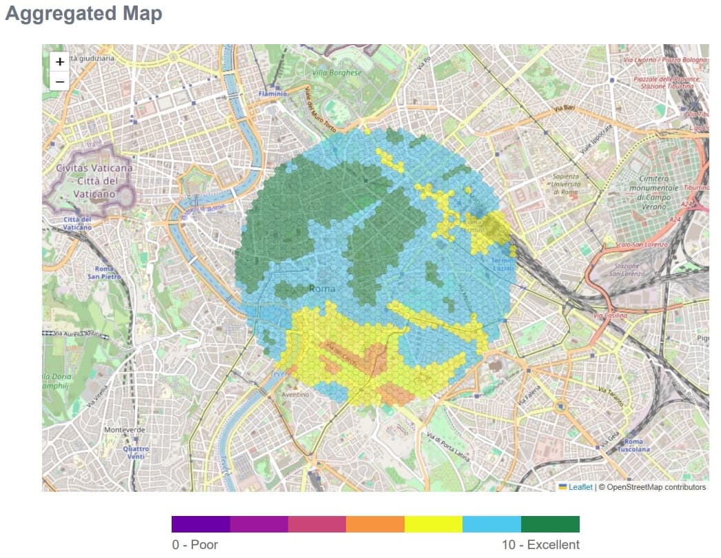 Monti Aggregated Map