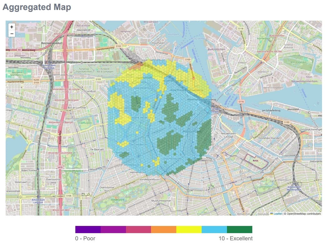 Jordaan Aggregated Map